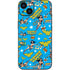DC Comics Wonder Woman Action pose pattern iPhone 14 Plus Skin